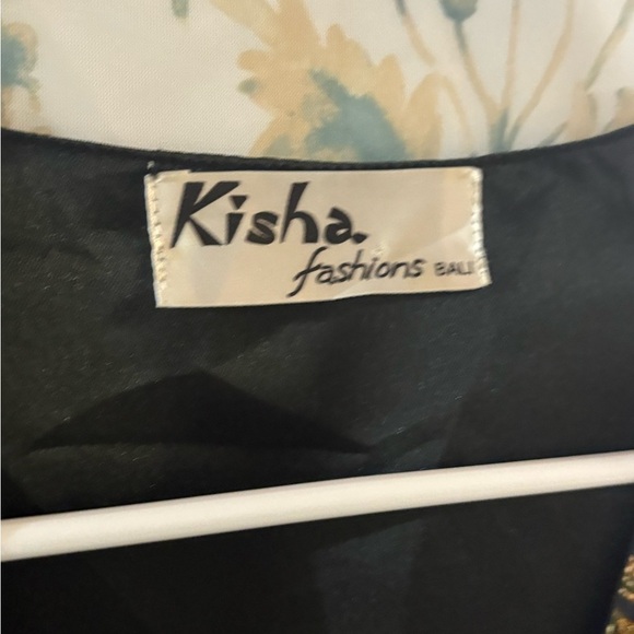 Vintage Kisha Fashion Floral BeadedTapestry Vest - Picture 5 of 9